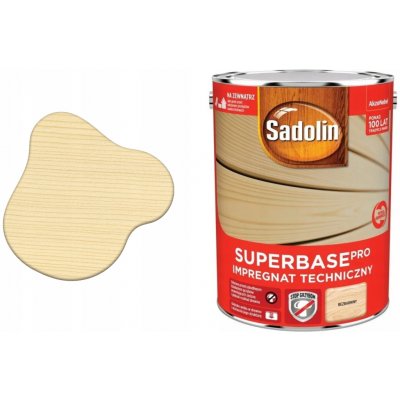 Technická základní impregnace na dřevo Sadolin Superbase PRO bezbarvá 5L – Hledejceny.cz