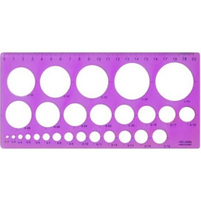 pkstar.cz Ohebná šablona kružnice PK15-21 – Zboží Dáma