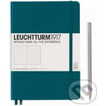 Leuchtturm1917 Medium A5 Tečkovaný zápisník Pacific Green – Zboží Dáma