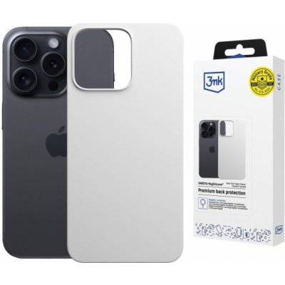 3MK Silikonový kryt Hardy MagSilicone pro Apple iPhone 15 Pro, stříbrný – Zboží Mobilmania