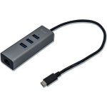 i-tec USB-C Metal HUB 3 Port + Gigabit Ethernet C31METALG3HUB – Zboží Mobilmania