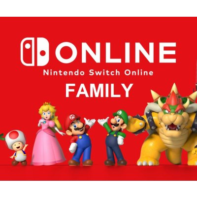 Nintendo Switch Online Family členství 365 dní – Zboží Mobilmania