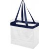 Nákupní taška a košík Odnoska Hampton Námořnická modř/Průhledná bezbarvá