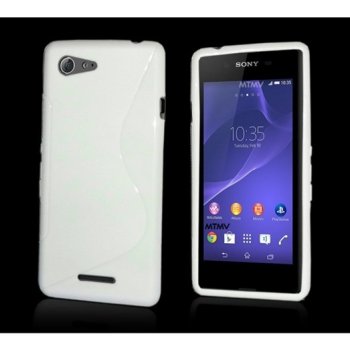 Pouzdro S-CASE Sony Xperia E3 D2203 bílé