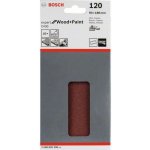 10x Brusný papír do vibrační brusky Bosch C430, 93x186mm, zr.120, 8 otvorů – Sleviste.cz