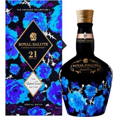 Royal Salute 21y Richard Quinn Edition 40% 0,7 l (kazeta)