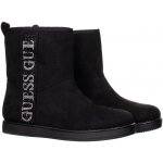 Guess dámské válenky Arels černé s logem z komínků – Sleviste.cz