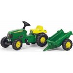 Rolly Toys Rolly Kid J.Deere s vlečkou zelený – Zboží Dáma