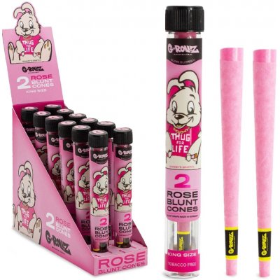 G-Rollz předtočené růžové blunty 2 ks rose cones – Zboží Dáma