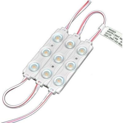 LED21 LED Modul 3xSMD 2835 1,5W 120lm 12V 160° ULTRA BÍLÁ – Zboží Mobilmania