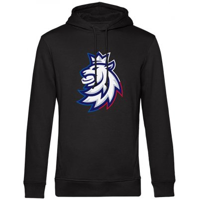 STŘÍDA SPORT mikina klokanka logo lev ČH tricolour – Zboží Dáma