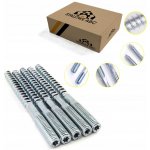Dvouzávitový šroub M6x80 TORX Pozink balení 100 ks – Hledejceny.cz