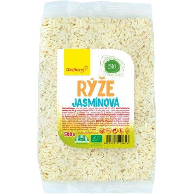 Wolfberry Jasmínová rýže BIO rýže v BIO kvalitě 0,5 kg
