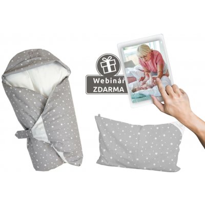 Eva Kiedroňová SET 4v1 Mini Dráček Vintage holubí šeď – Hledejceny.cz