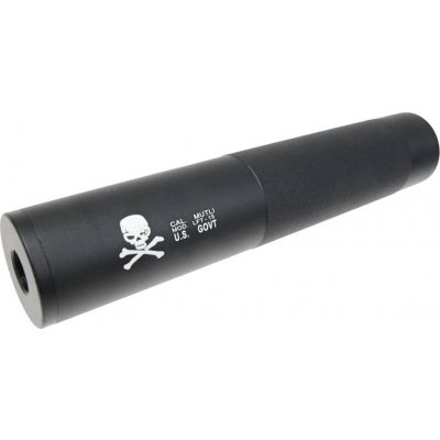 Cyma Skull 190x35 mm černý závit 14 a 14 + – Zboží Dáma