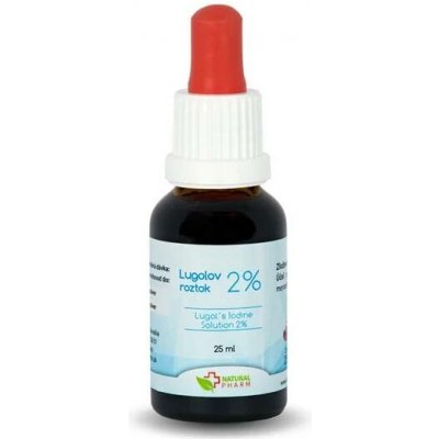 Natural Pharm Lugolův roztok jódu 25 ml kapky – Hledejceny.cz