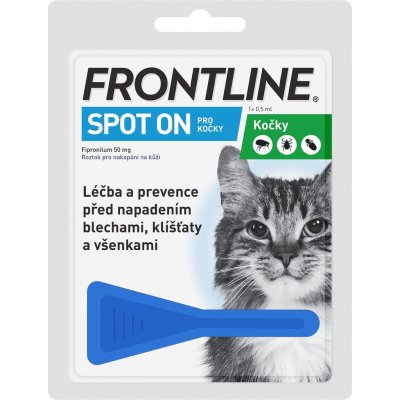 Frontline Spot-On Cat 1 x 0,5 ml – Zbozi.Blesk.cz