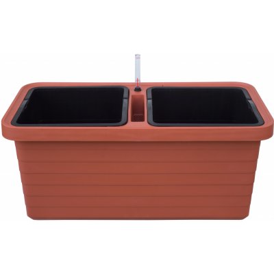 Plastia Samozavlažovací truhlík Berberis Duo 78x39x35 cm terakota