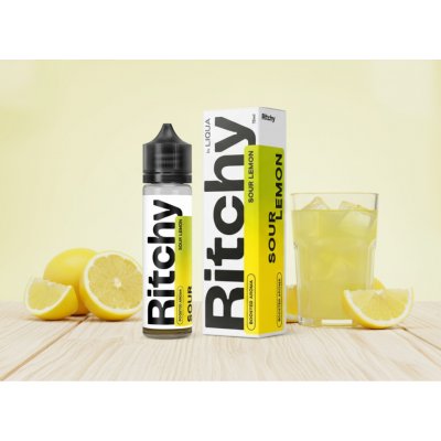 LIQUA Ritchy Mix&Go Sour Lemon 10 ml – Zboží Mobilmania