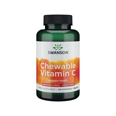 Swanson Chewable Vitamin C 60 žvýkací tablety