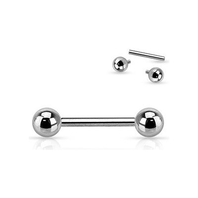 Šperky4U piercing do jazyka titan TIT1007-16145