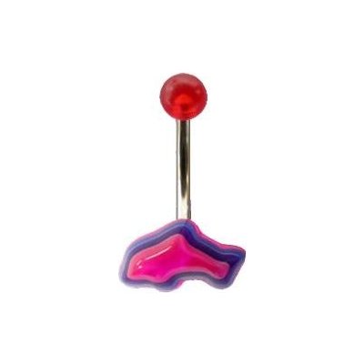 Šperky4U piercing do pupíku delfín BA01078 – Zbozi.Blesk.cz