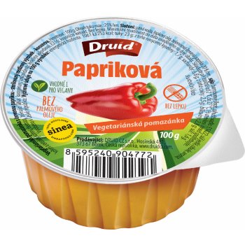 Druid Vegetariánská Pomazánka s červenou paprikou 100 g