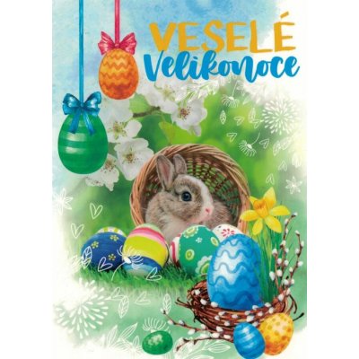 Pohlednice Veselé Velikonoce 135 – Zbozi.Blesk.cz
