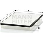 Filtr, vzduch v interiéru MANN-FILTER CU 2672 – Hledejceny.cz