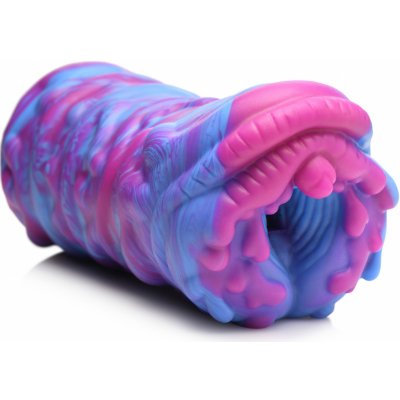 Creature Cocks Cyclone Silicone Alien Vagina Stroker Purple – Zboží Mobilmania