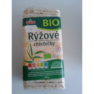 Racio Chlebíčky rýžové Bio 140 g