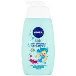 Nivea Dětský sprchový gel a šampon 2 v 1 s jablečnou vůní 2 in Shower & Shampoo 500 ml – Zboží Dáma