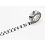 MT masking tape geometrická dot black 2 – Hledejceny.cz