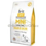 Brit Care Mini Grain-free Hair & Skin Salmon & Herring 0,4 kg – Hledejceny.cz