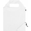 Nákupní taška a košík Beira Skládací taška 190T rPET Bílá