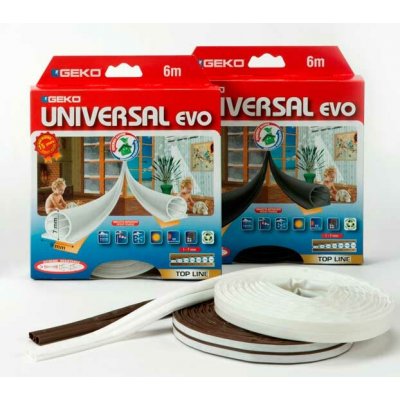 Geko G2800/8 Těsnění termoplast D-profil 9x7mm 2x 3m - bílé – Zboží Mobilmania