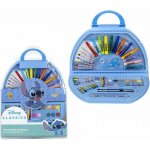 CurePink: Kreativní set 50 předmětů Lilo & Stitch: Stitch 41 x 58 x 3 cm – Hledejceny.cz