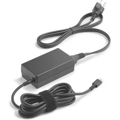 HP adaptér USB-C, 65W, černá 1P3K6AA - originální – Zbozi.Blesk.cz