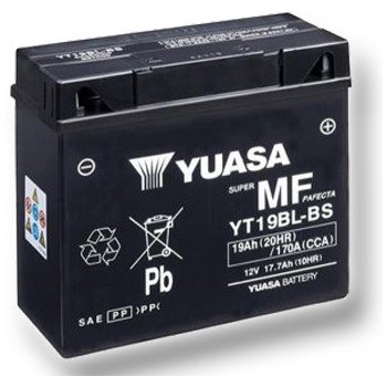 Yuasa YT19BL-BS