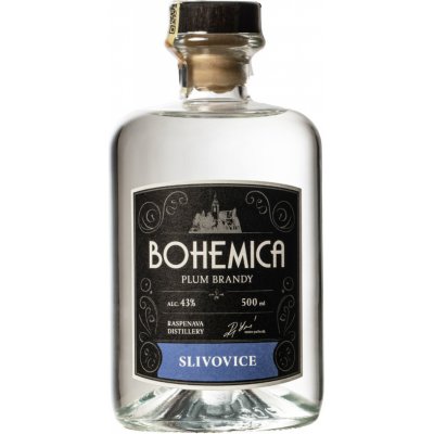 Bohemica Slivovice 43% 0,5 l (holá láhev) – Hledejceny.cz