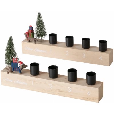 Boltze Svícen Waldi advent různé druhy délka 28 cm 1 ks – Hledejceny.cz