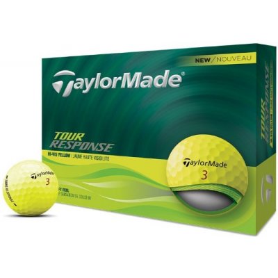 TaylorMade Golfové Míče Tour Response žluté 12 ks – Zboží Mobilmania