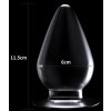 Anální kolík LoveToy Flawless Clear Anal Plug 4.5″, průhledný 11,4 x 5,7 cm