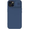 Pouzdro a kryt na mobilní telefon Apple Pouzdro Nillkin CamShield Silky Magnetic Apple iPhone 14 Max modré