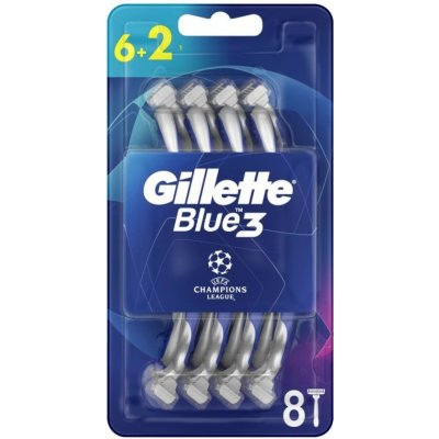 Gillette Blue3 Champions League 8 ks