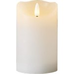 Star trading LED svíčka FLAMME RUSTIC 12,5 cm bílá – Hledejceny.cz