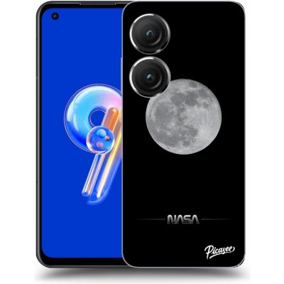 Pouzdro Picasee silikonové Asus Zenfone 9 - Moon Minimal čiré