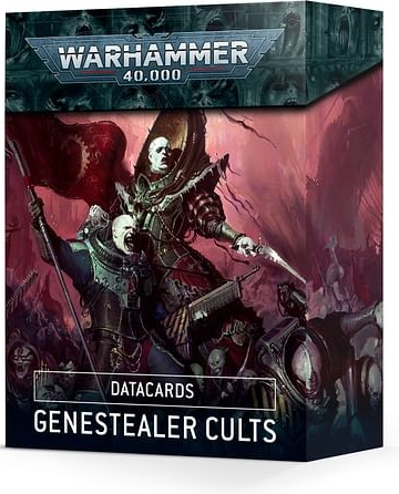 GW Warhammer 40k Datacards Genestealer Cults