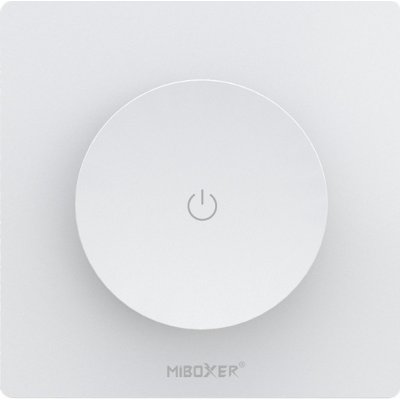 MiBoxer TRI-K1WR nástěnný otočný triakový stmívač WiFi + RF 2,4GHz + tlačítko, 230VAC, 300W – Zboží Mobilmania