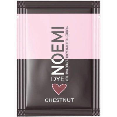 Noemi Lash & Brow Dye hybridní barva na řasy a obočí sáček Chestnut 1 g – Zboží Dáma